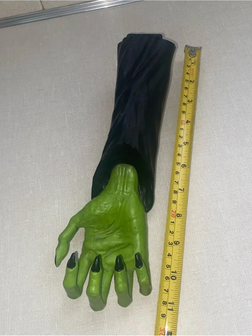 Witch Hand Arm Halloween over the door Wreath hanger holder hook